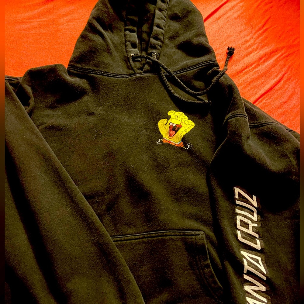 Santa Cruz Men’s or Women’s SpongeBob hoodie